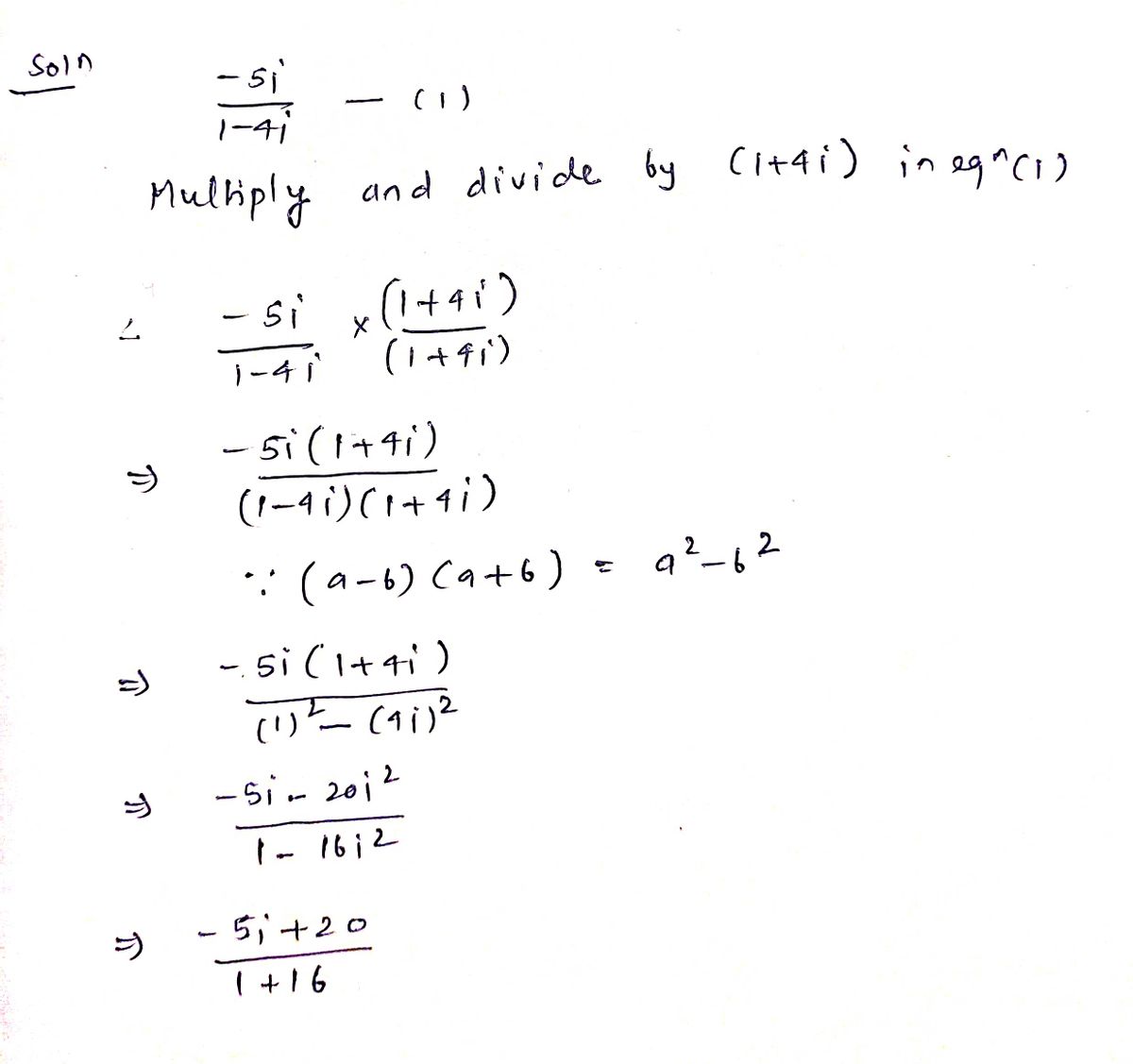 Algebra homework question answer, step 1, image 1